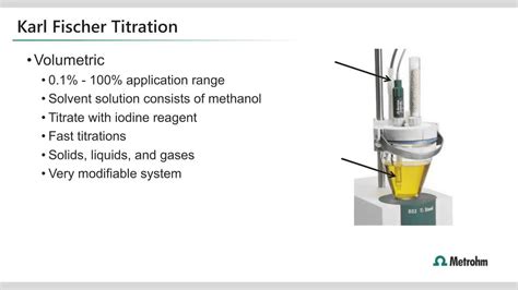 karl fischer volumetric titration calculation sourcing|karl fischer moisture titration.